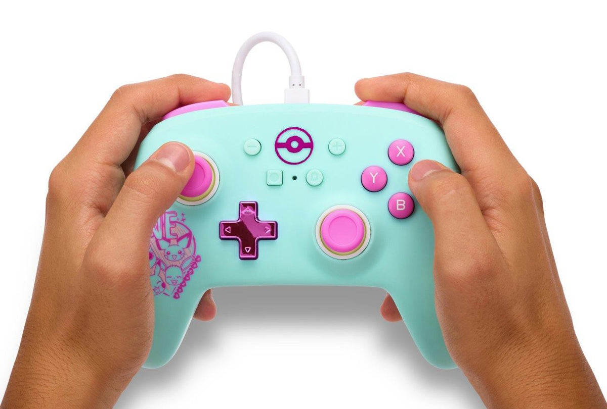 PowerA Enhanced Wired Controller for Nintendo Switch - Pokemon: Sweet Friends