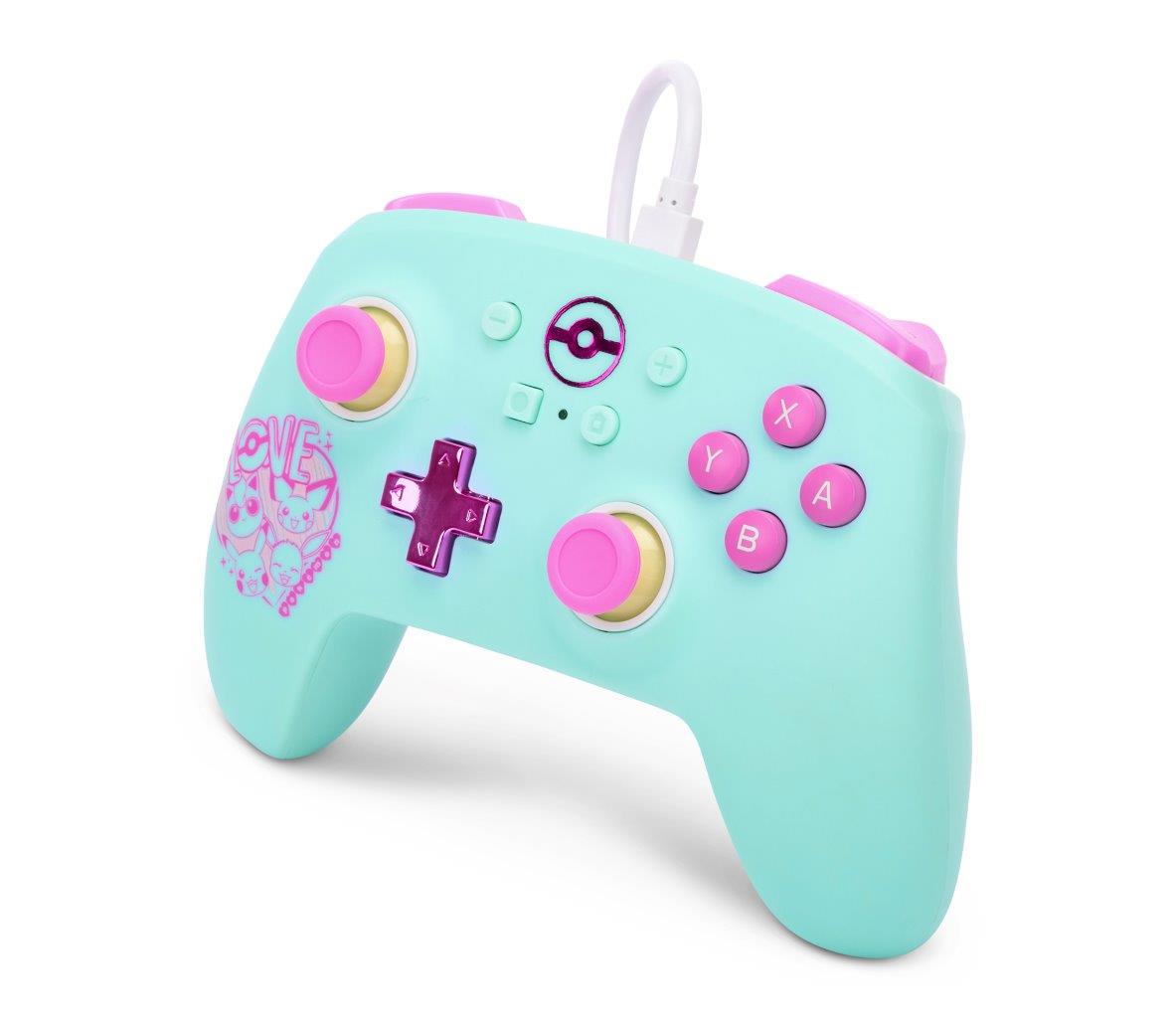 PowerA Enhanced Wired Controller for Nintendo Switch - Pokemon: Sweet Friends