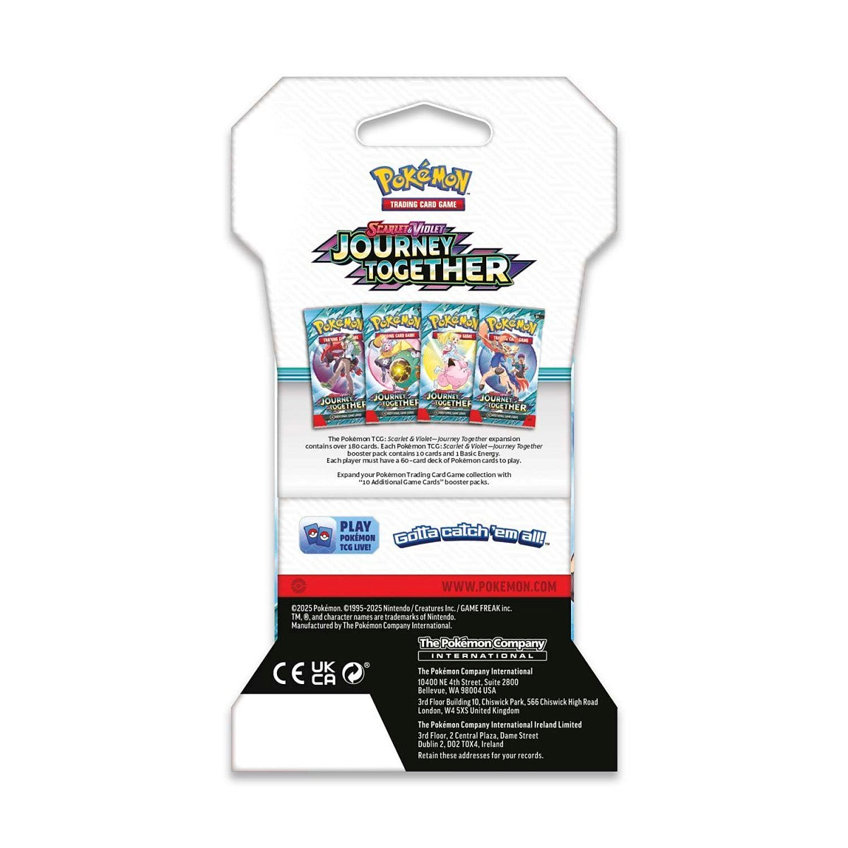 Pokemon TCG: Scarlet & Violet—Journey Together (Sleeved Booster Pack)
