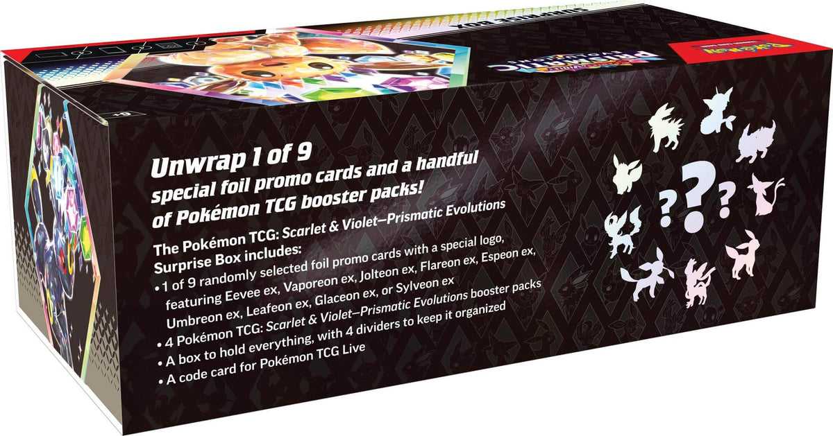 Pokemon TCG: Scarlet &amp; Violet - Prismatic Evolutions Surprise Box