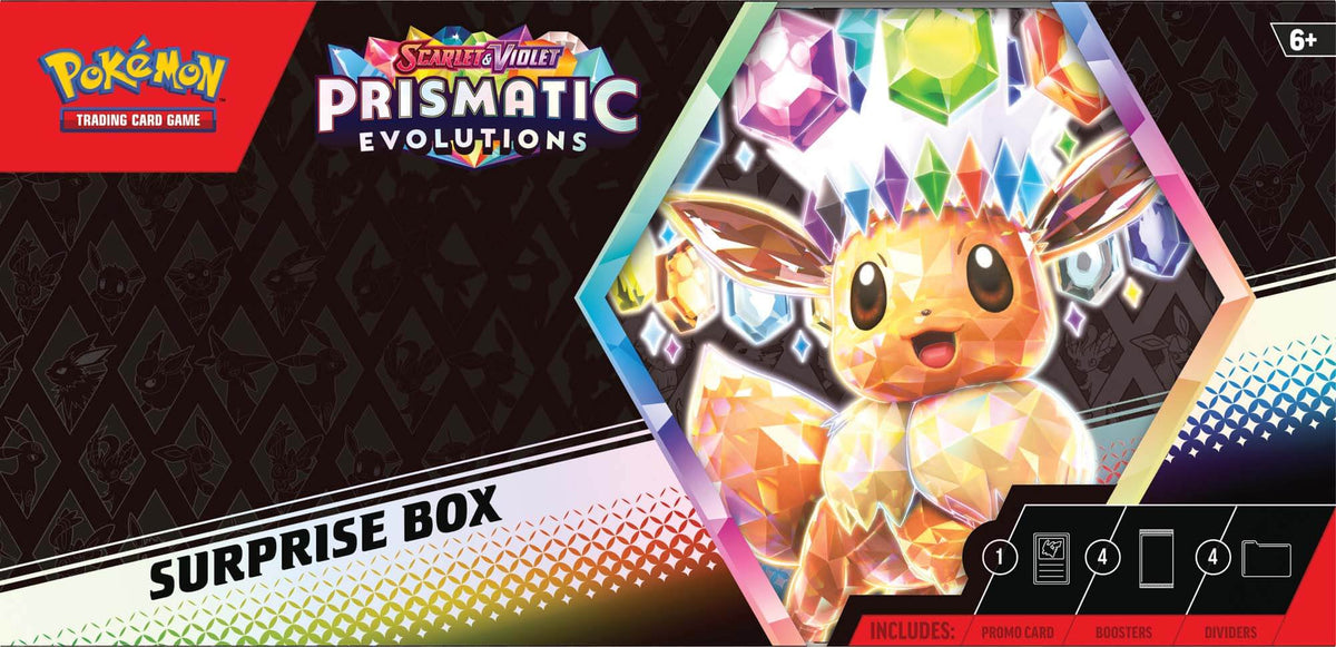 Pokemon TCG: Scarlet &amp; Violet - Prismatic Evolutions Surprise Box