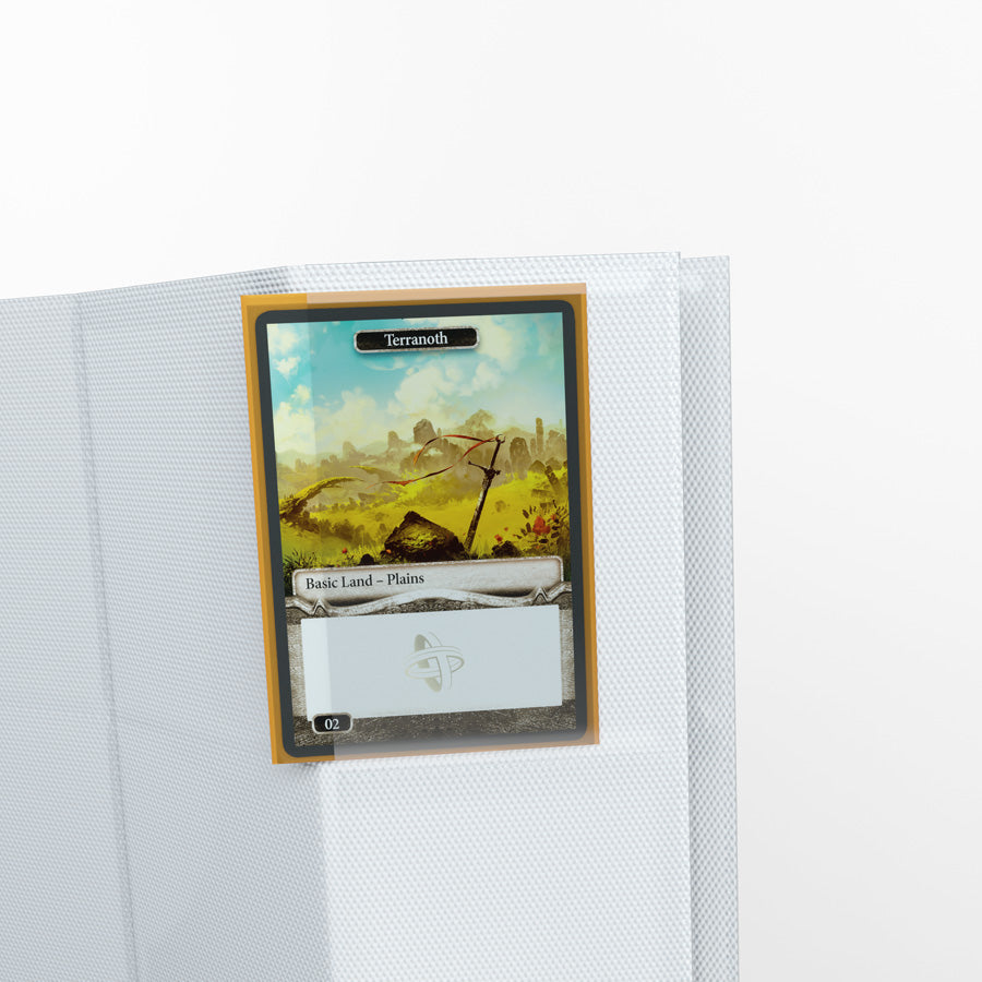 Gamegenic Pages - White - 18-Pocket Side-Loading Standard-Size (1 Page)