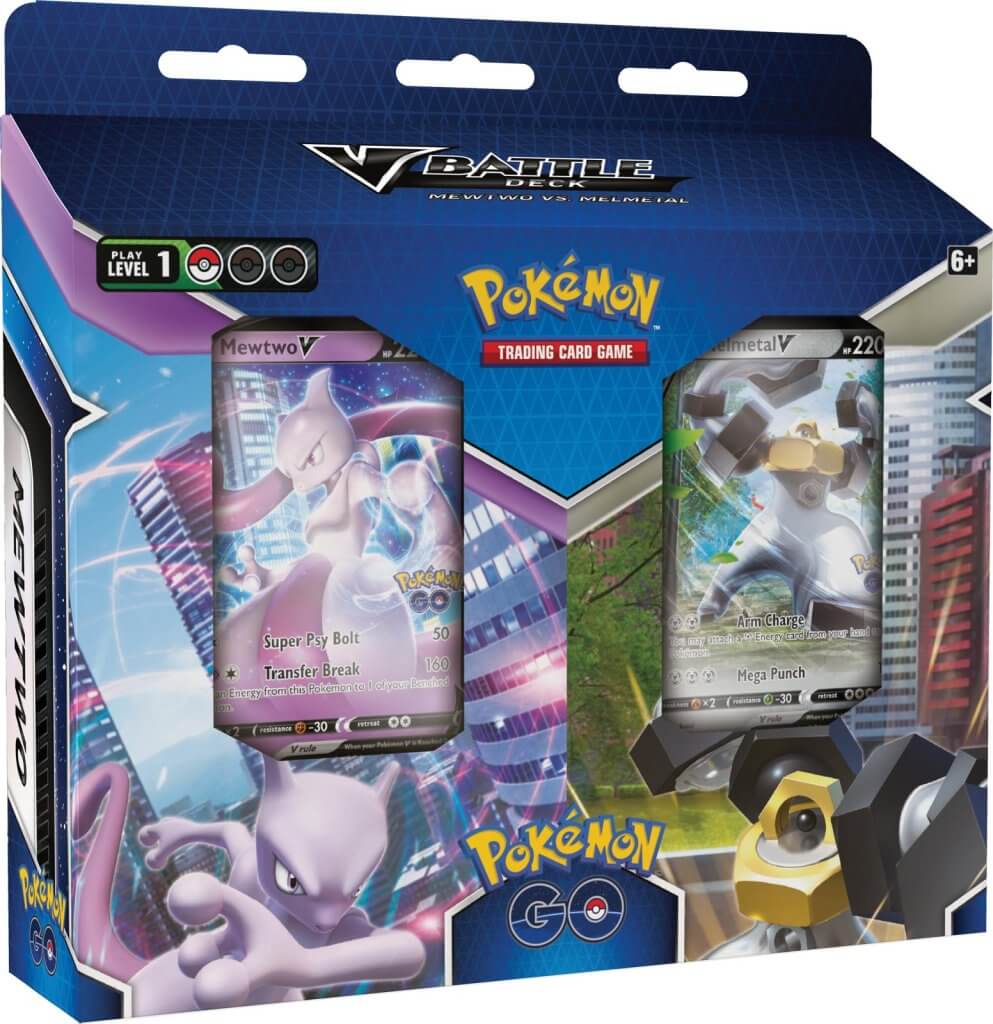 Pokemon TCG - Pokemon GO: Mewtwo vs Melmetal (V Battle Deck)