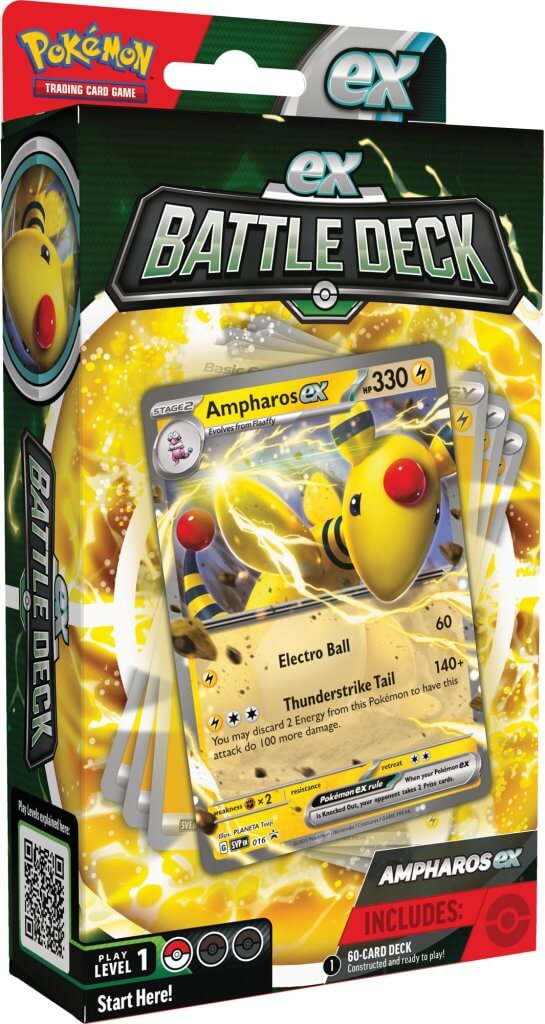 Pokemon TCG - Ampharos &amp; Lucario (ex Battle Deck)