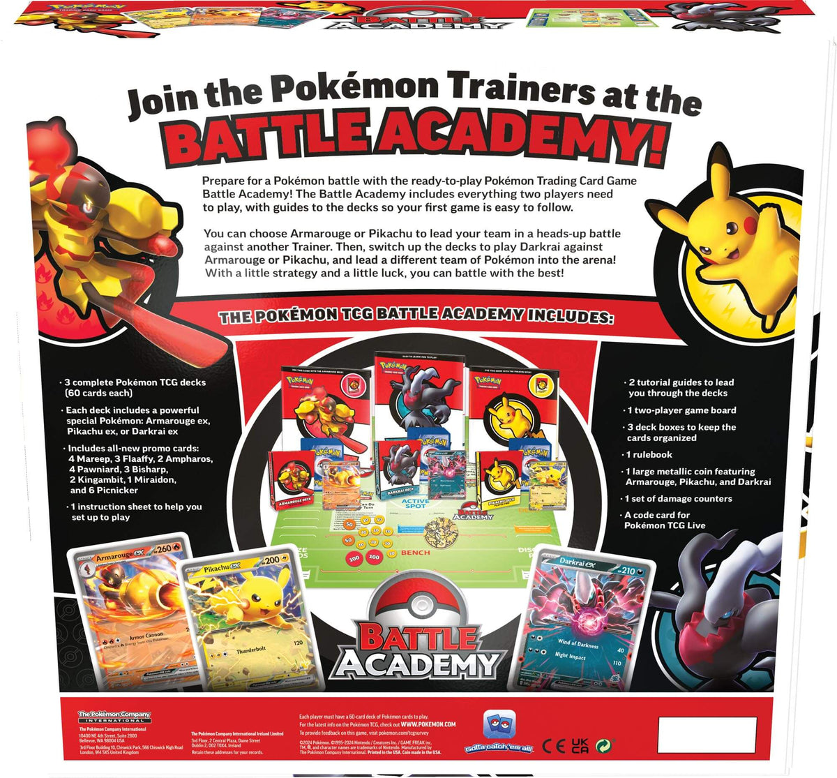 Pokemon TCG: Battle Academy Board Game (2024)