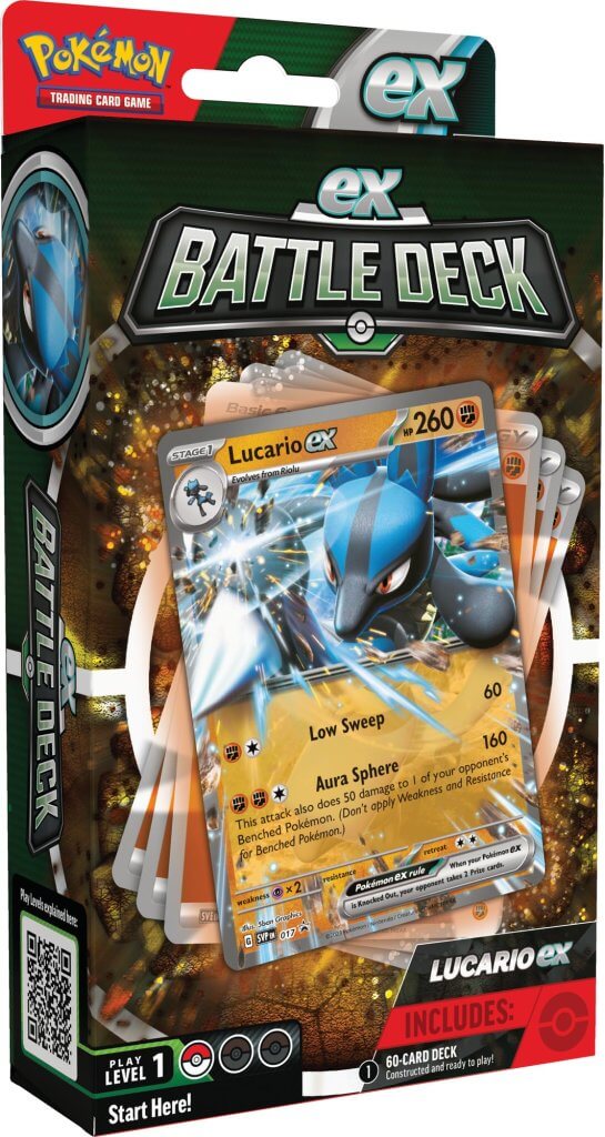 Pokemon TCG - Ampharos &amp; Lucario (ex Battle Deck)