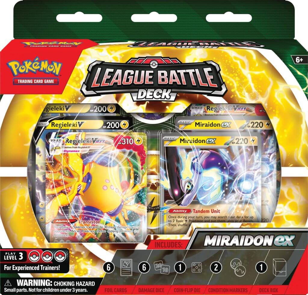 Pokemon TCG - Miraidon ex (League Battle Deck)