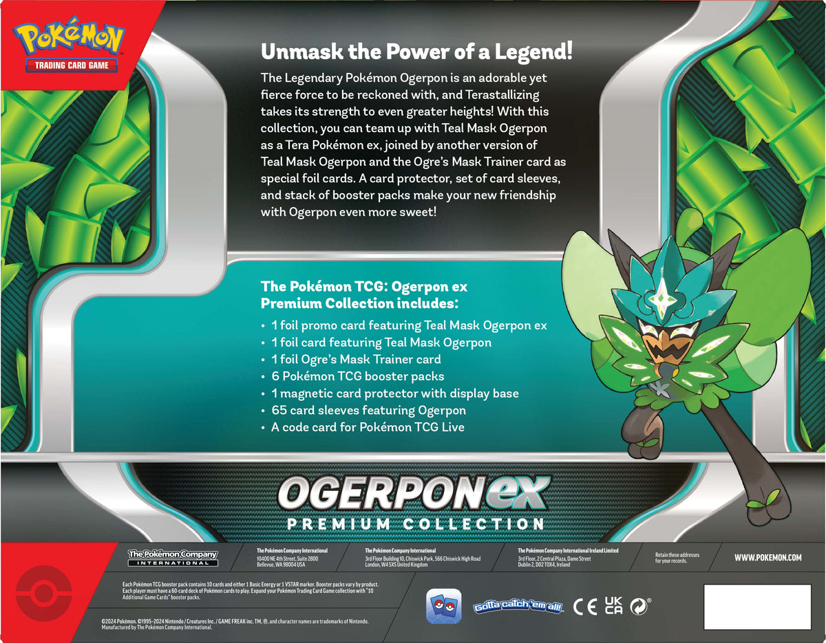 Pokemon TCG: Ogerpon ex Premium Collection