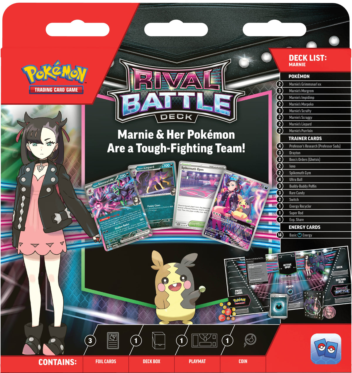 Pokémon TCG: Rival Battle Deck - Marnie/Steven
