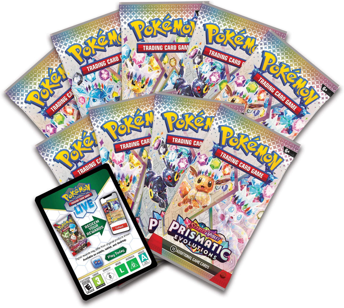 Pokemon TCG: Scarlet &amp; Violet - Prismatic Evolutions Elite Trainer Box