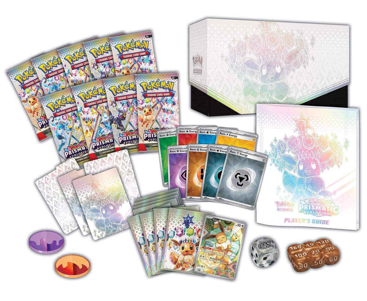 Pokemon TCG: Scarlet &amp; Violet - Prismatic Evolutions Elite Trainer Box