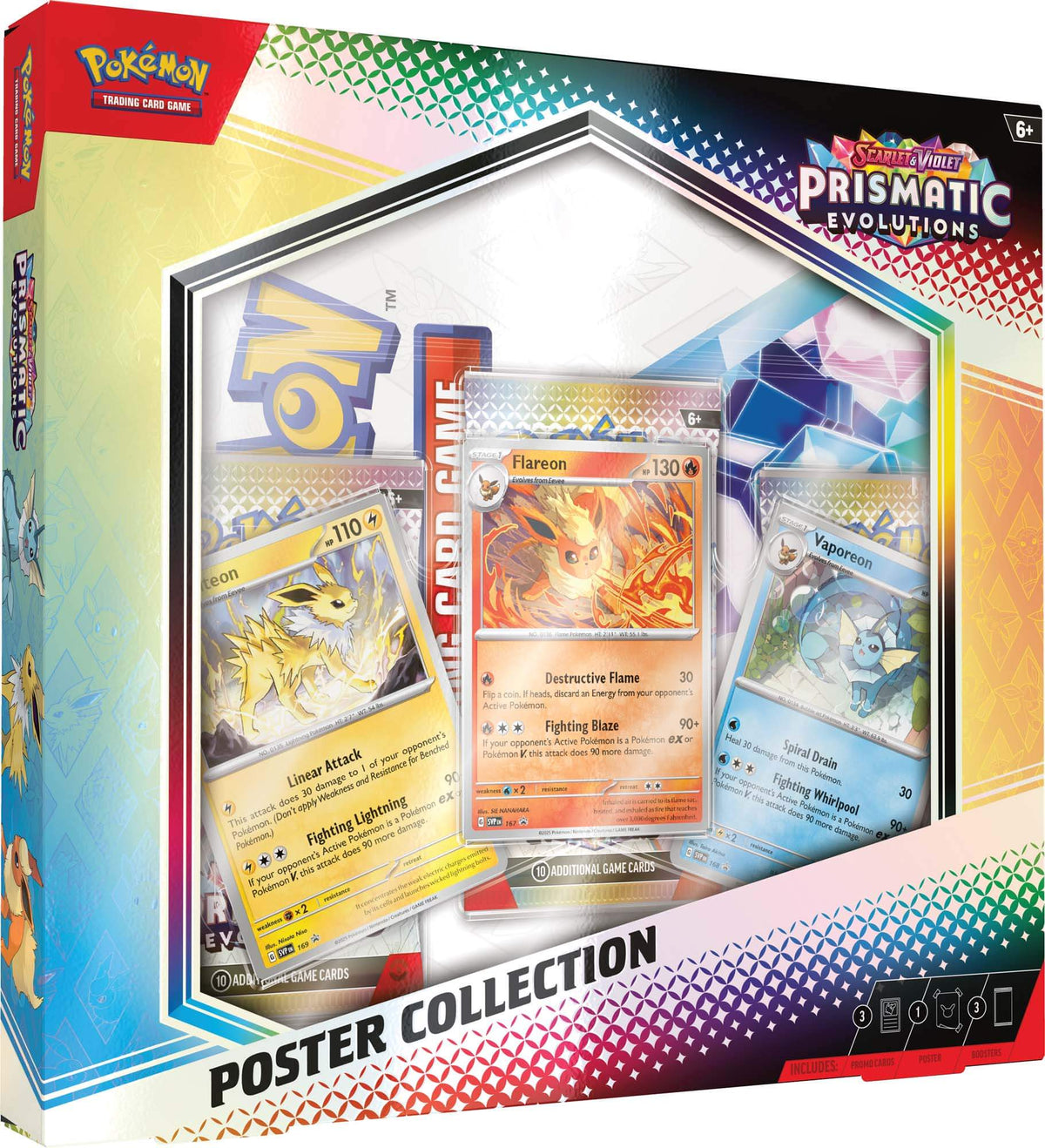 Pokémon TCG: Scarlet &amp; Violet - Prismatic Evolutions Poster Collection