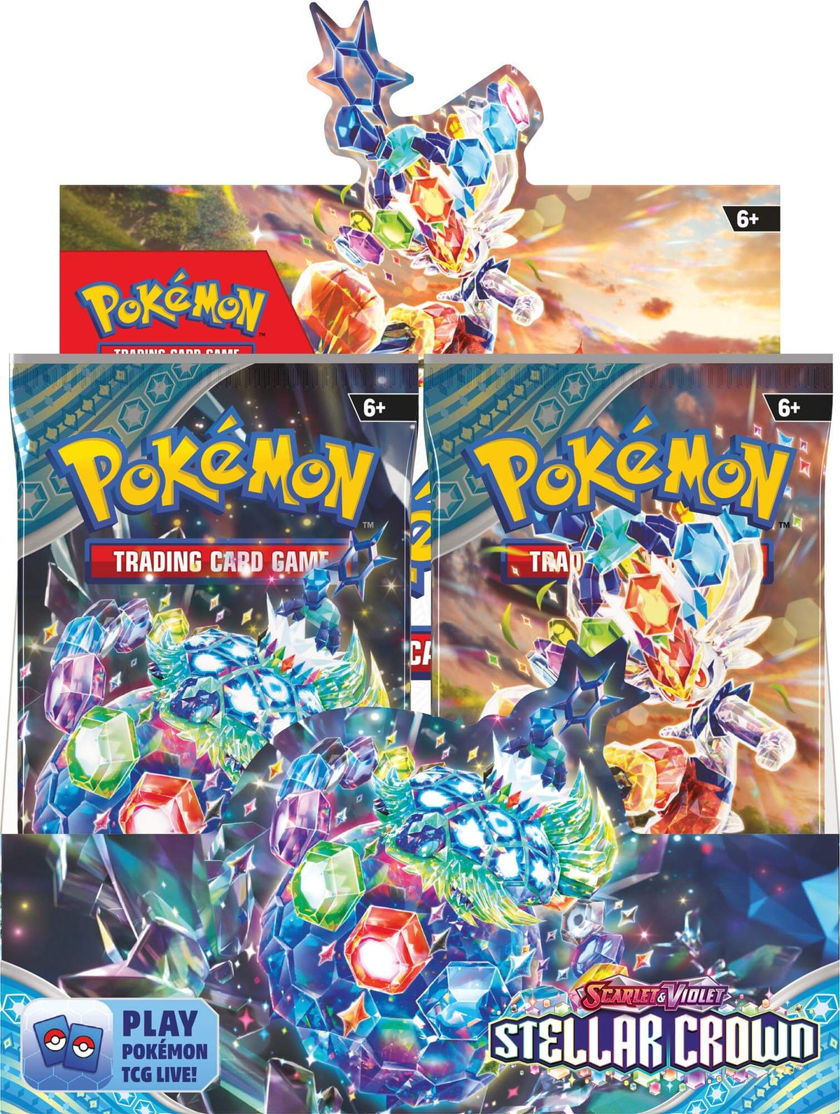 Pokemon TCG: Scarlet &amp; Violet- Stellar Crown (36 Booster Display)