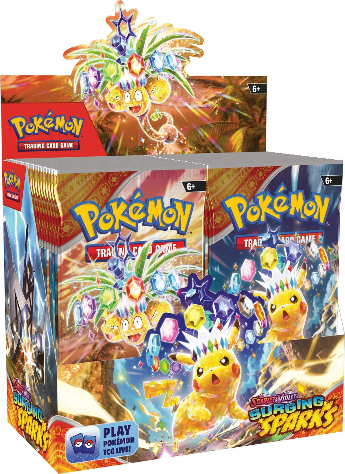 Pokemon TCG: Scarlet &amp; Violet - Surging Sparks (36 Booster Display)