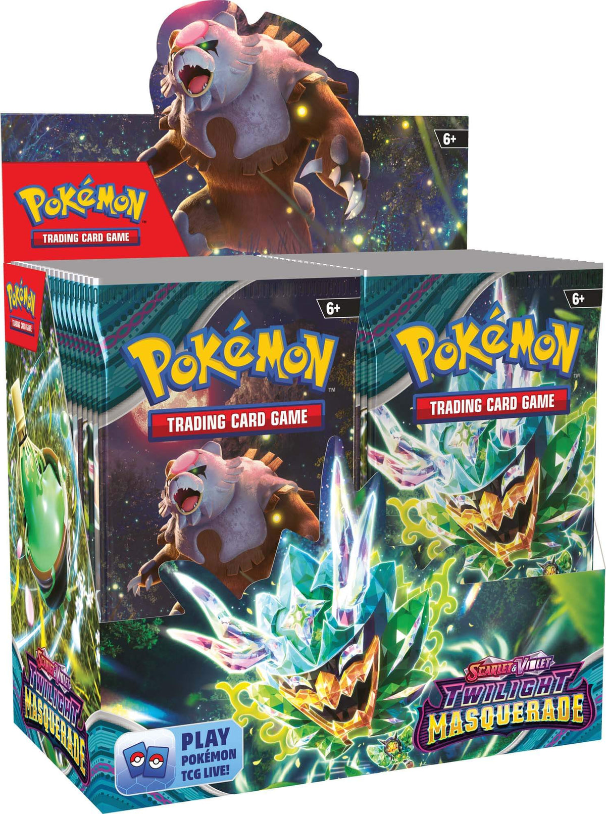 Pokemon TCG: Scarlet &amp; Violet- Twilight Masquerade (36 Booster Display)