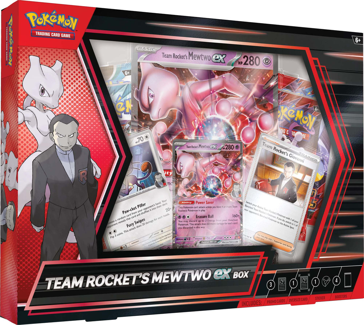 Pokemong TCG: Team Rocket's Mewtwo ex Box