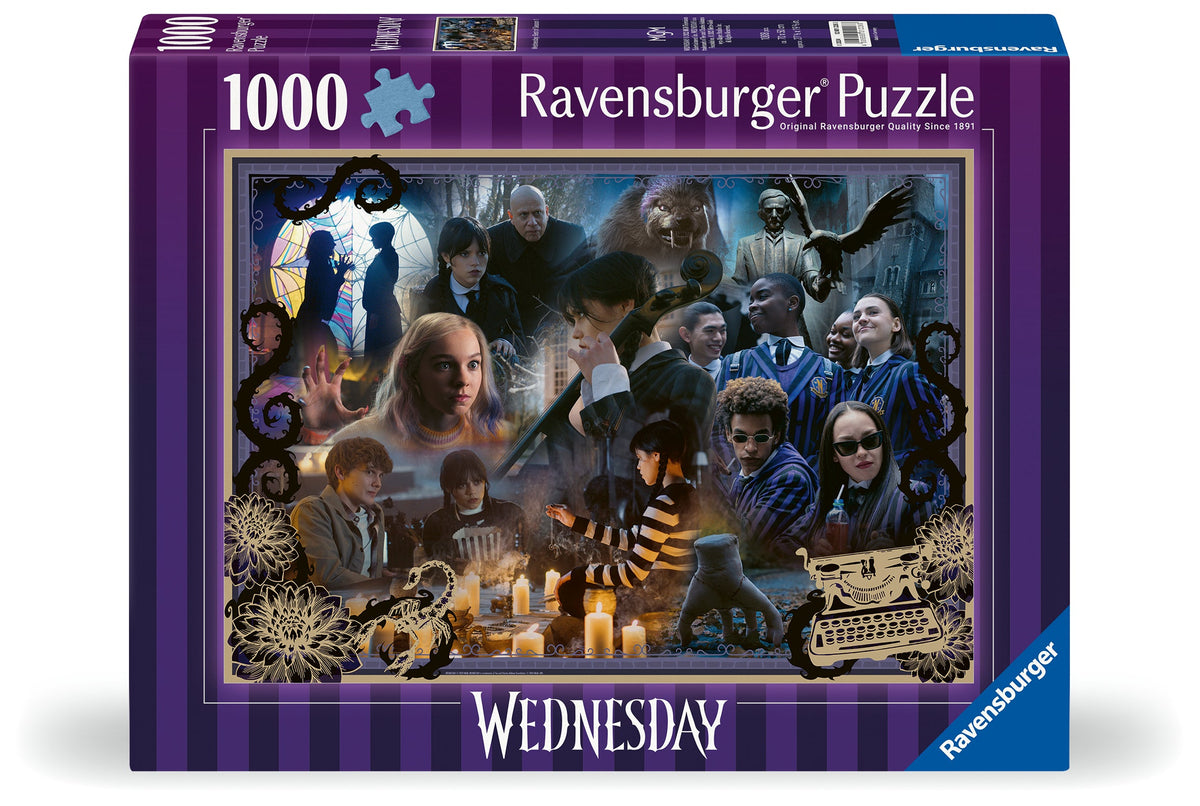 Wednesday: Best of Season 1 1000pc [Ravensburger Puzzle]