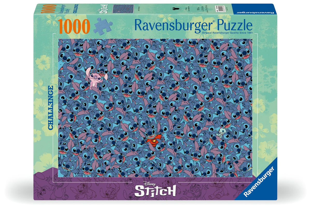 Challenge: Disney Stitch 1000pc [Ravensburger Puzzle]