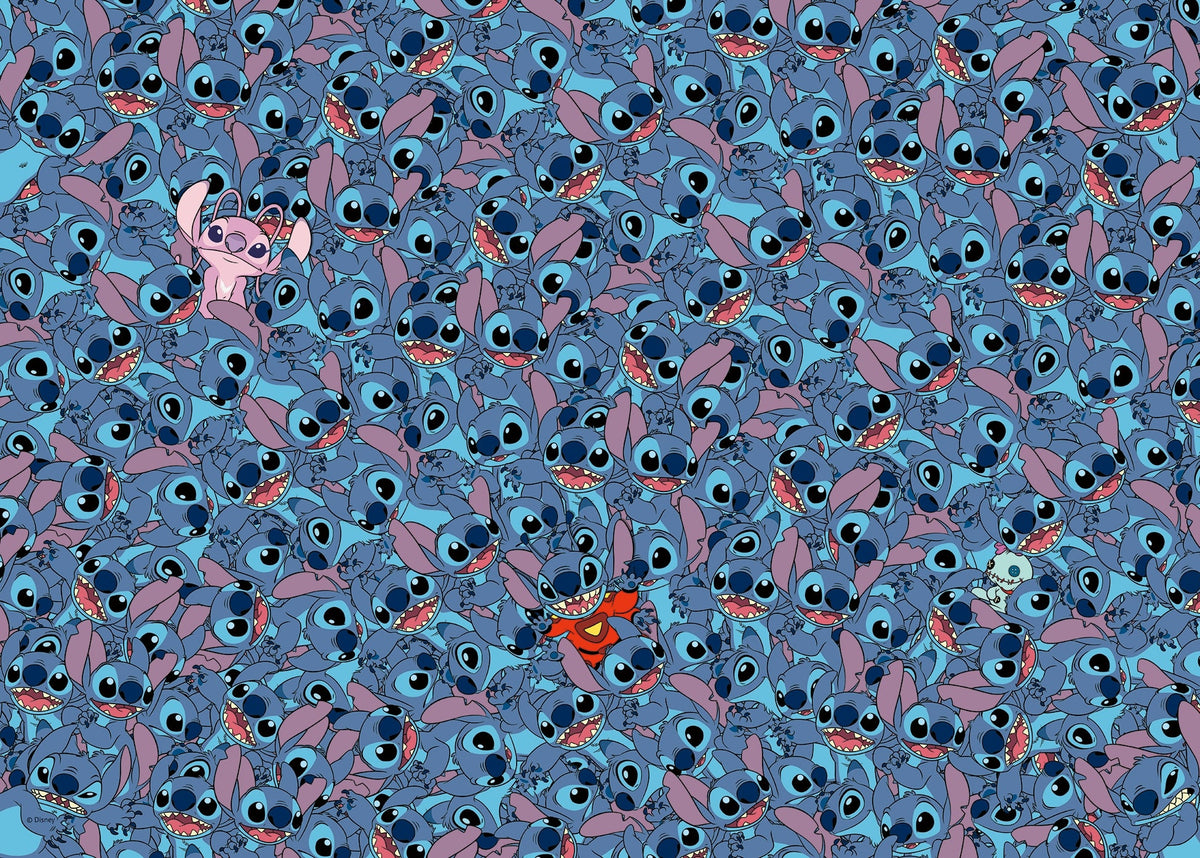 Challenge: Disney Stitch 1000pc [Ravensburger Puzzle]