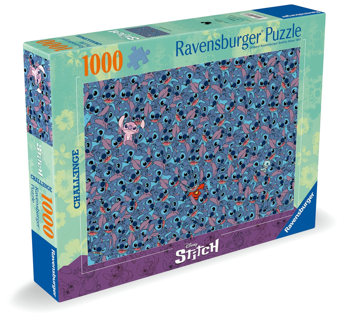 Challenge: Disney Stitch 1000pc [Ravensburger Puzzle]