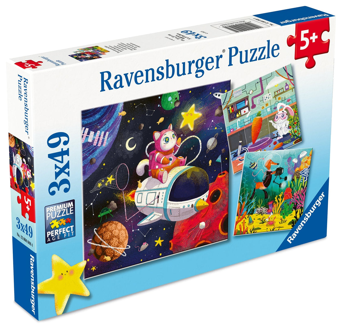 Animal Explorers 3x49pc [Ravensburger Puzzle]