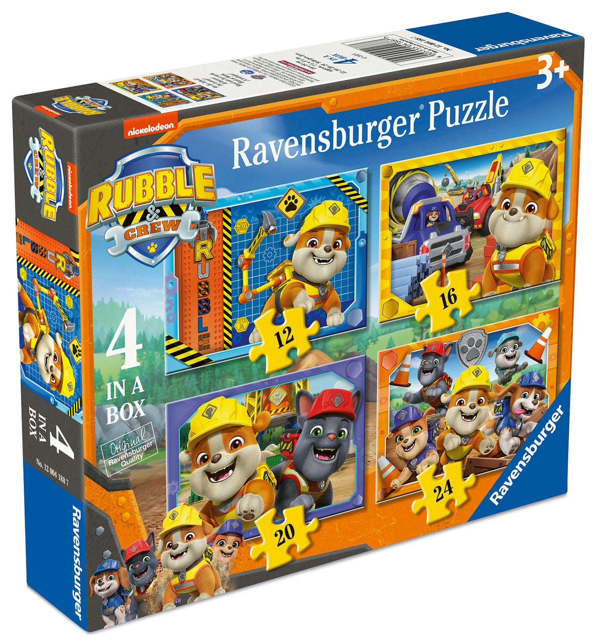 Rubble & Crew: Hard at Work 12/16/20/24pc [Ravensburger Puzzle]
