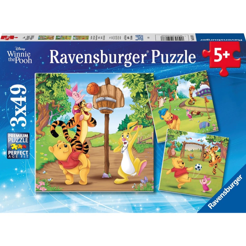 Disney Sports Day 3x49pc [Ravensburger Puzzle]