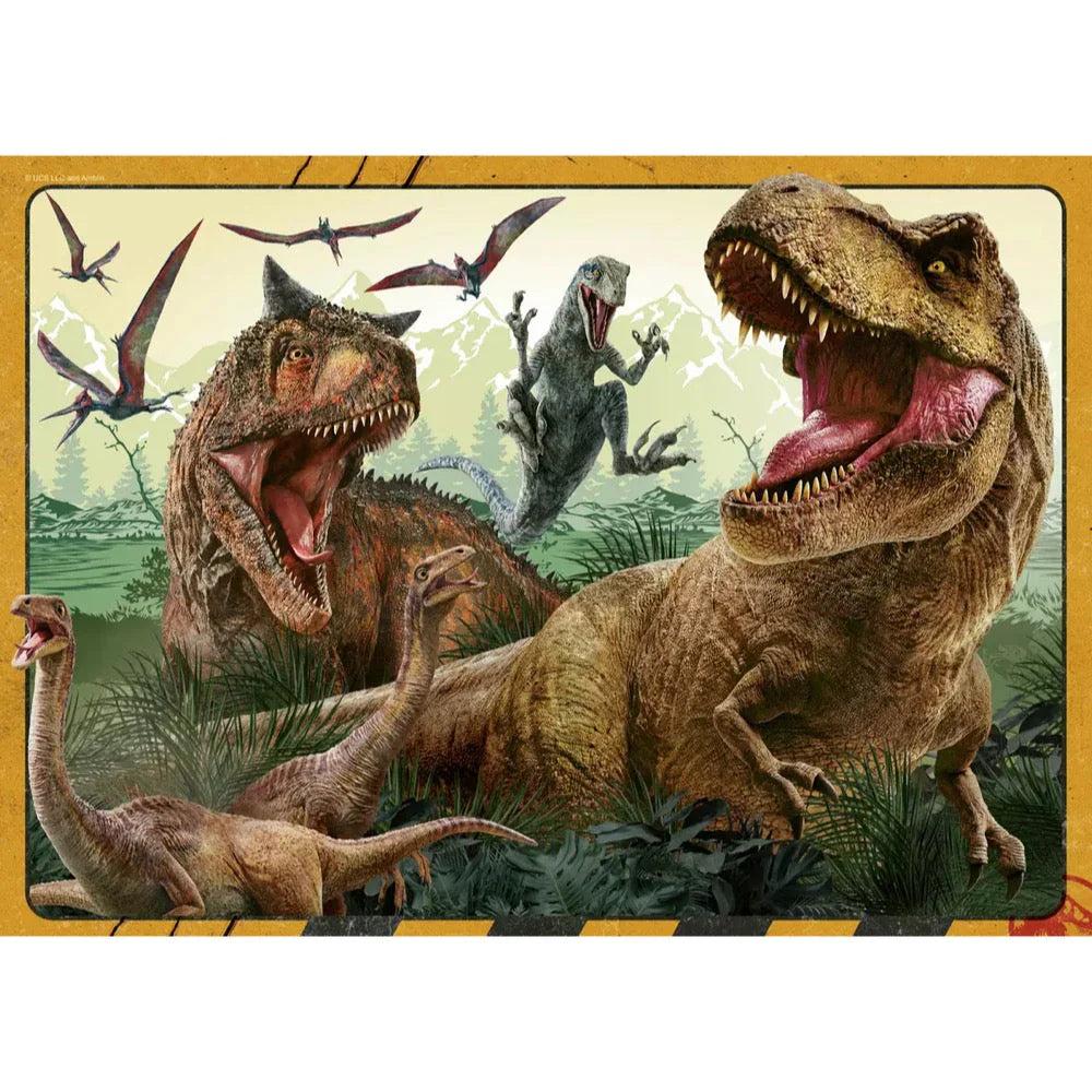 Jurassic World Bumper Pack 4x100pc [Ravensburger Puzzle]