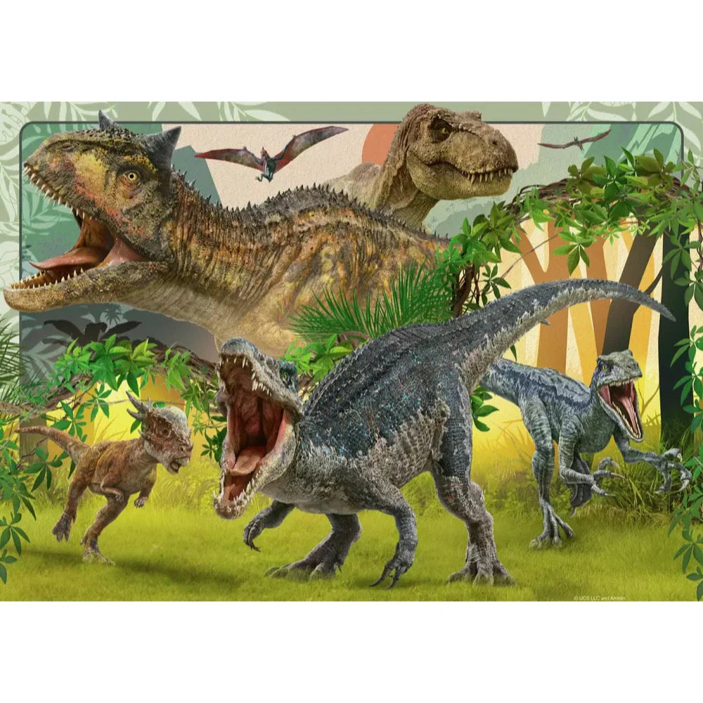Jurassic World Bumper Pack 4x100pc [Ravensburger Puzzle]