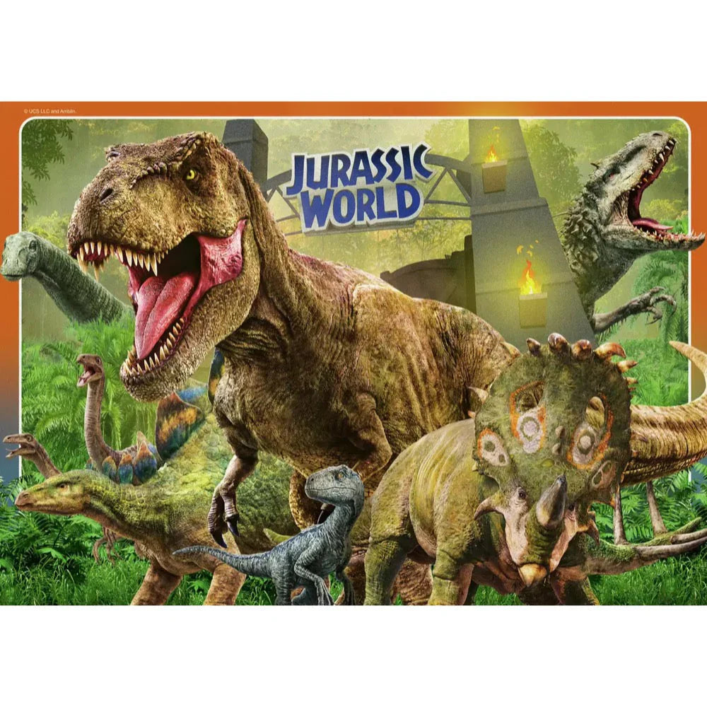 Jurassic World Bumper Pack 4x100pc [Ravensburger Puzzle]
