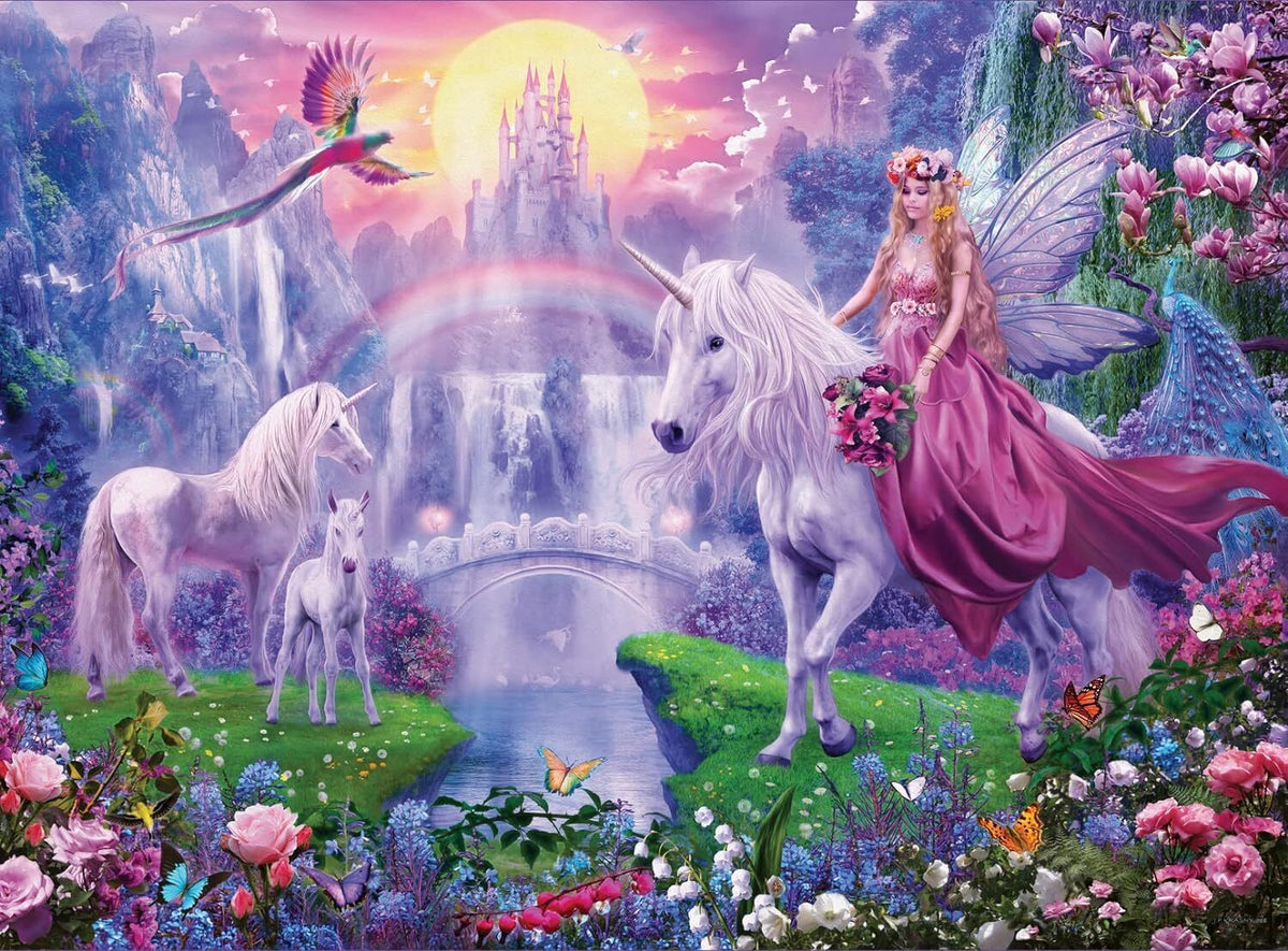 Magical Unicorns 4x100pc Bumper Pack [Ravensburger Puzzle]