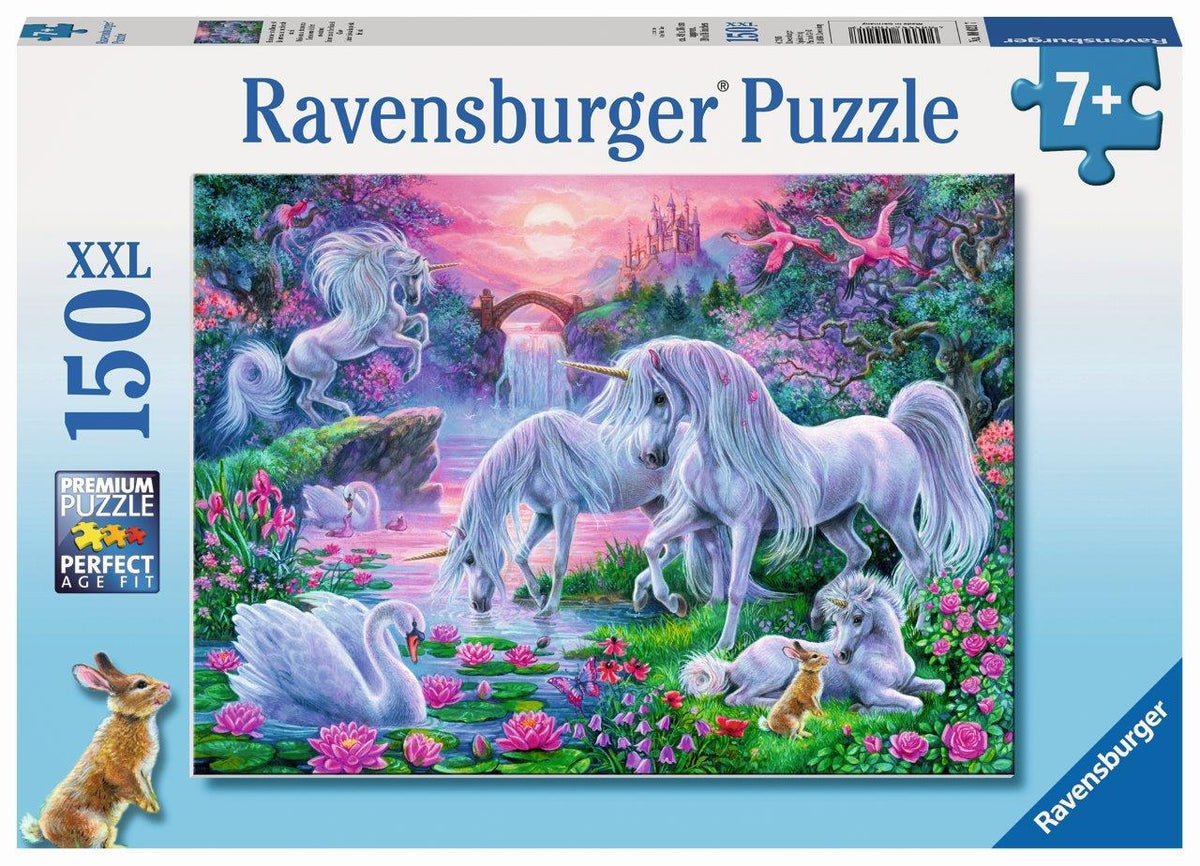 Unicorns in the Sunset Glow 150pc [Ravensburger Puzzle]