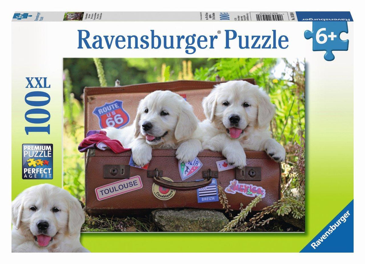 Traveling Pups 100pc [Ravensburger Puzzle]