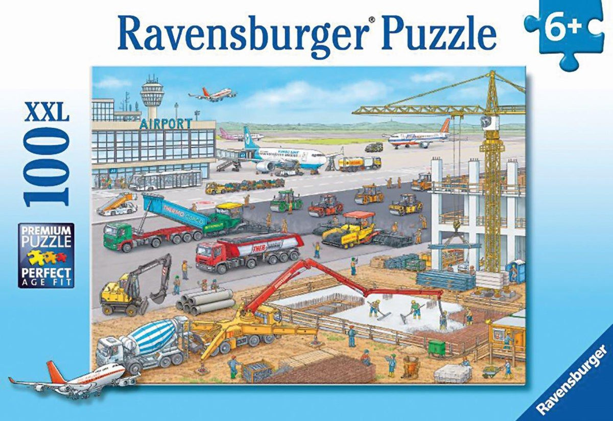 Airport Construction Site 100pc [Ravensburger Puzzle]