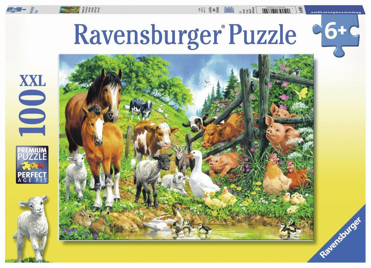 Animal Get Together 100pc [Ravensburger Puzzle]