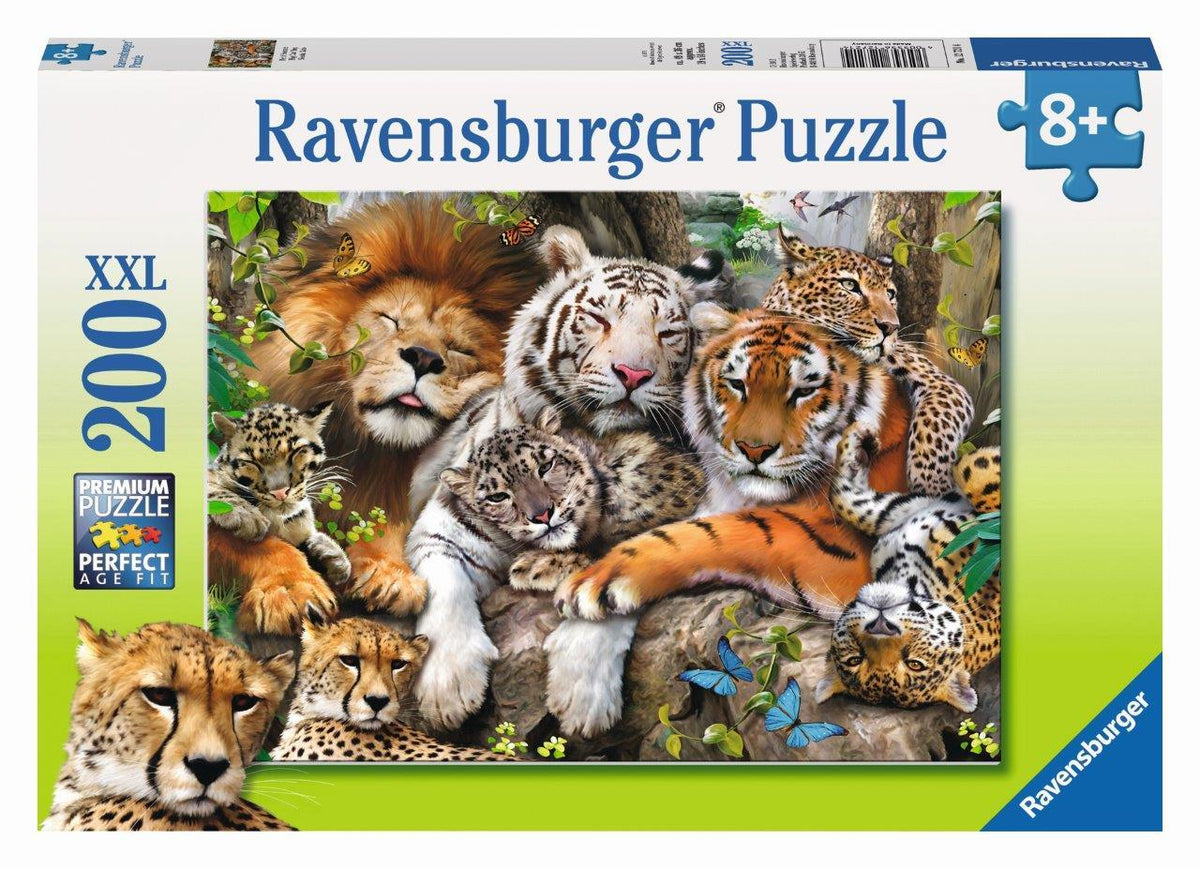 Big Cat Nap Puzzle 200pc (Ravensburger Puzzle)
