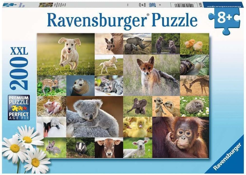 Cute Animal Babies 200pc [Ravensburger Puzzle]