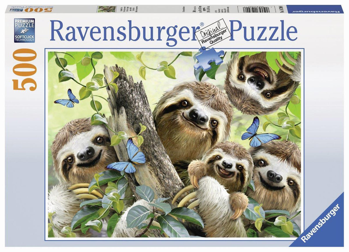 Sloth Selfie 500pc [Ravensburger Puzzle]
