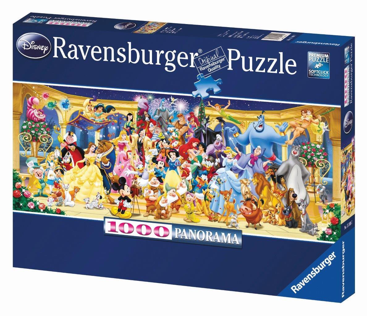 Disney Characters Pano Puzzle 1000pc [Ravensburger Puzzle]