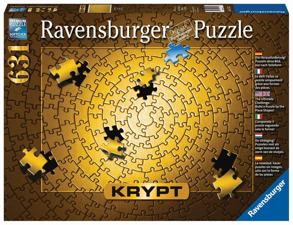 KRYPT Gold Spiral 631pc [Ravensburger Puzzle]