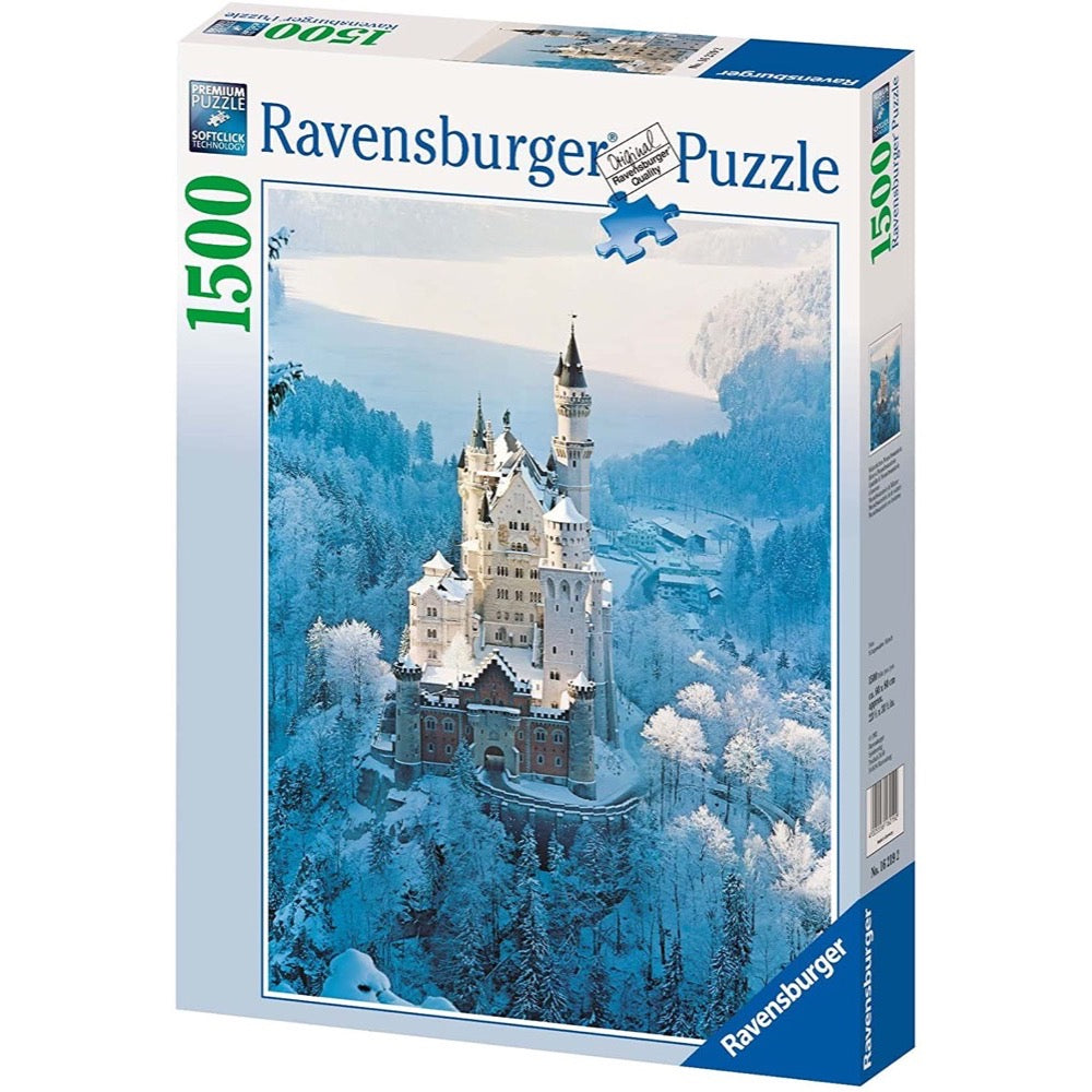 Neuschwanstein Castle in Winter 1500pc [Ravensburger Puzzle]