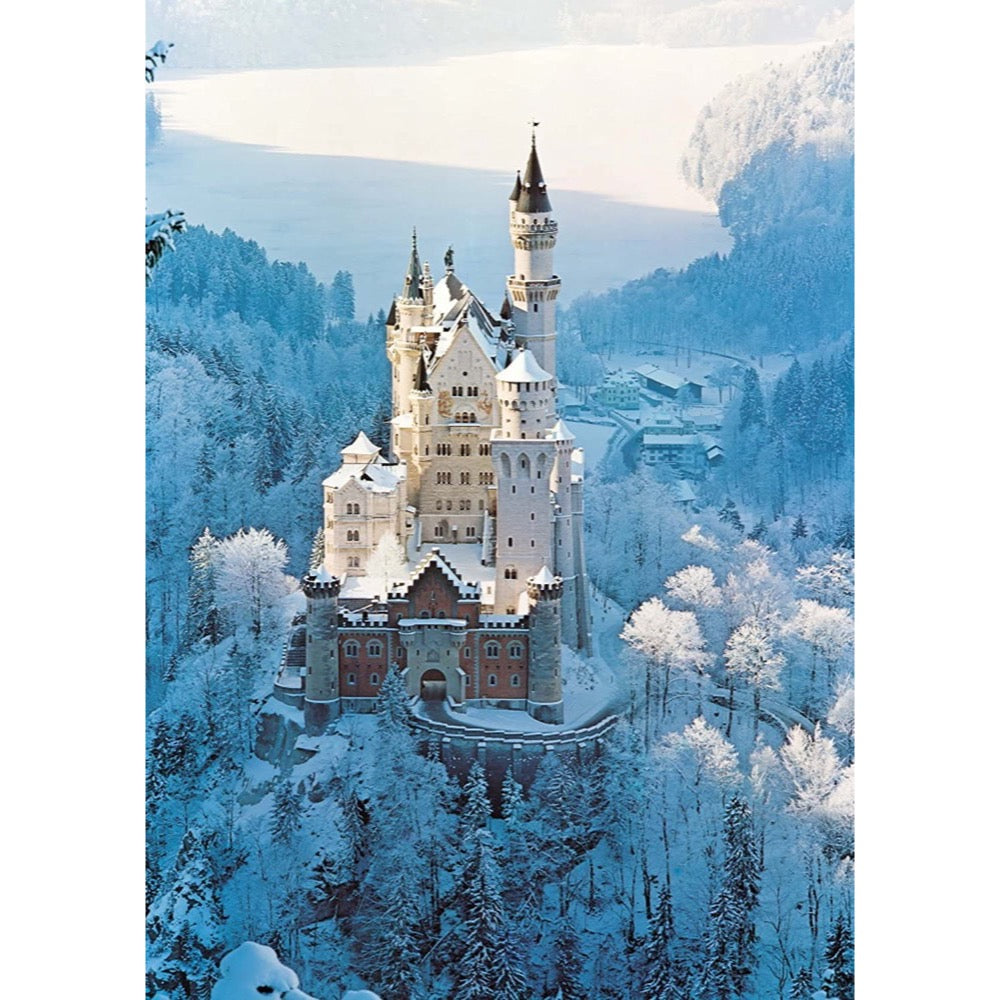 Neuschwanstein Castle in Winter 1500pc [Ravensburger Puzzle]