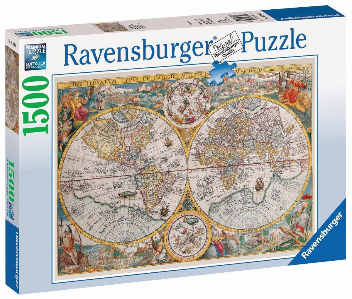 Historical Map Puzzle 1500pc [Ravensburger Puzzle]