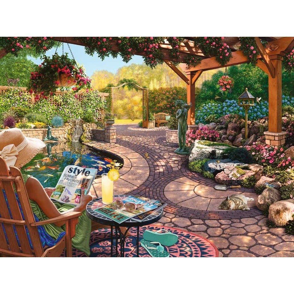 Cozy Backyard Bliss 750pcLF [Ravensburger Puzzle]