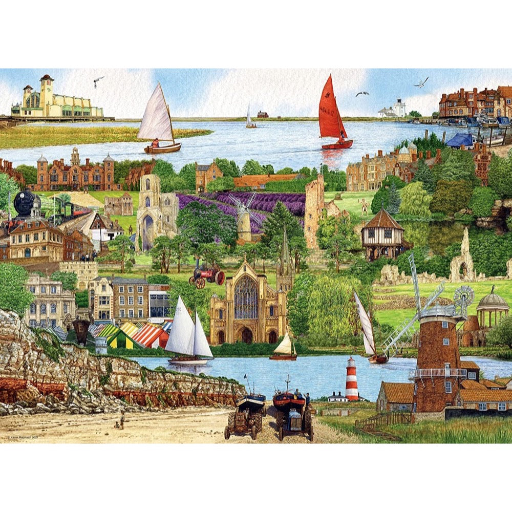 Escape to Suffolk 500pc [Ravensburger Puzzle]
