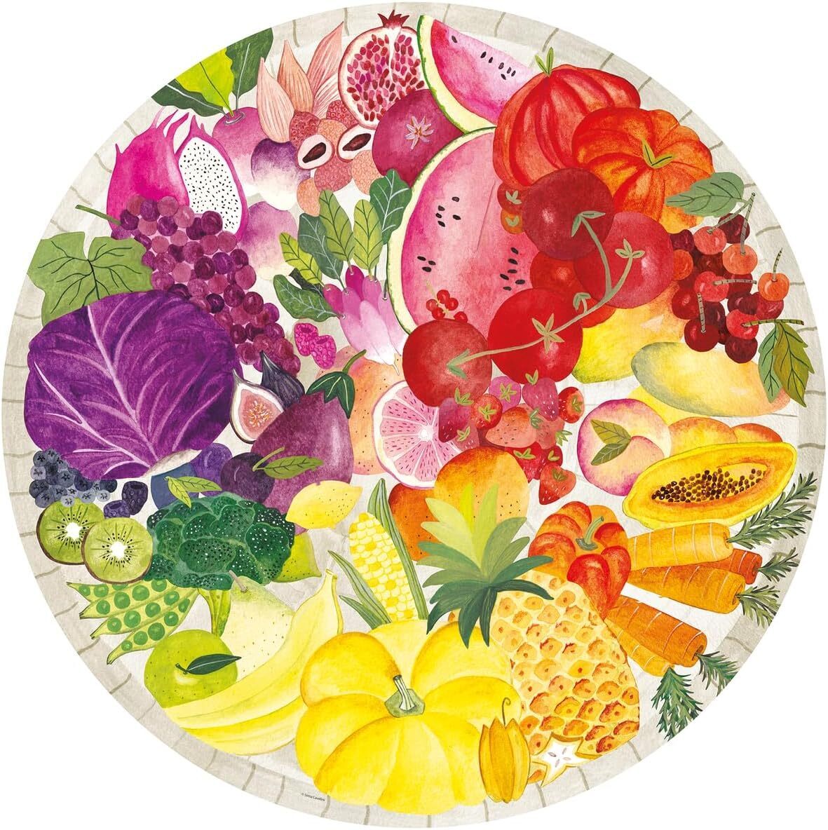 Circle of Colours: Fruits &amp; Vegetables 500pc [Ravensburger Puzzle]