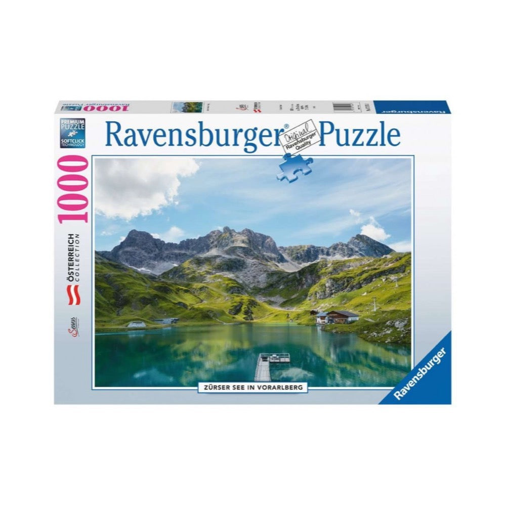 Lake Zeurs in Vorarlberg 1000pc [Ravensburger Puzzle]