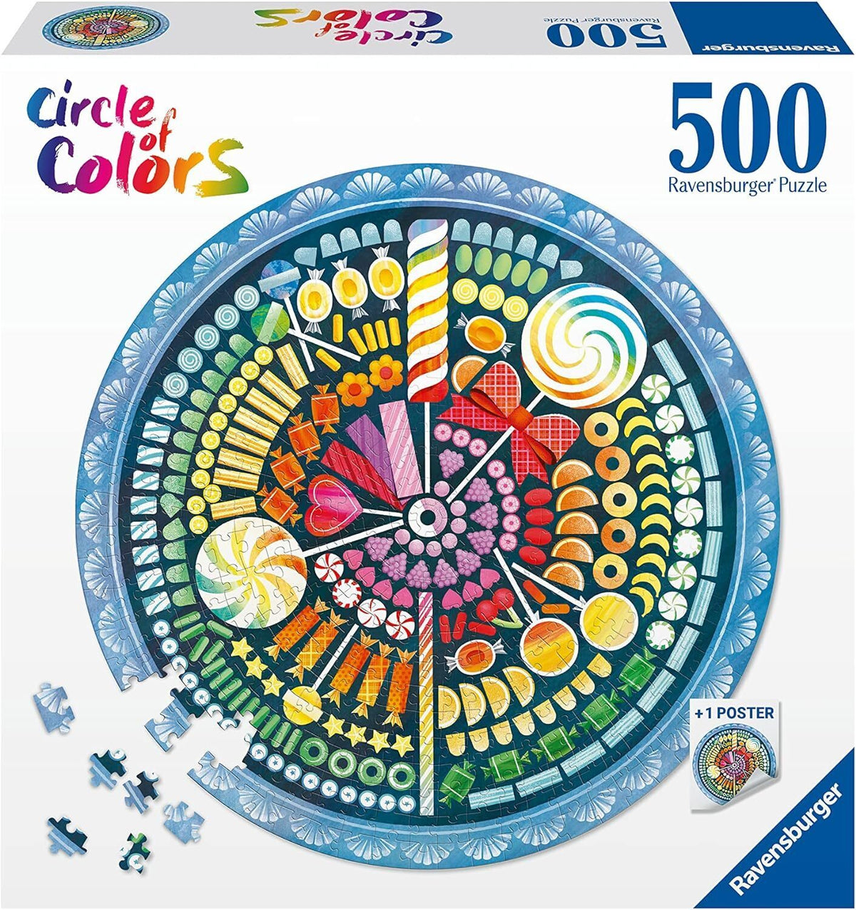 Circle of Colours: Candy 500pc [Ravensburger Puzzle]