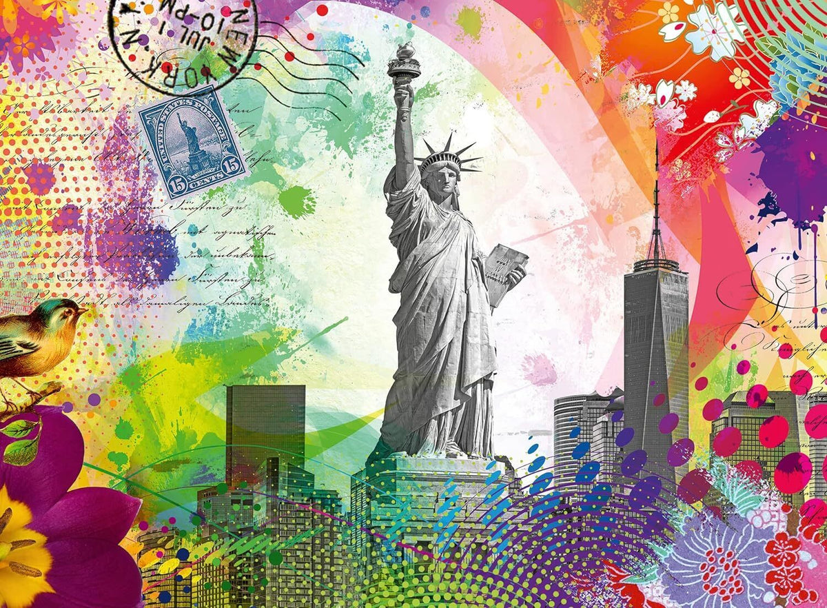 New York Postcard 500pc [Ravensburger Puzzle]