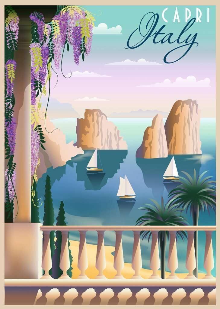 Postcard from Capri 1000pc [Ravensburger Puzzle]